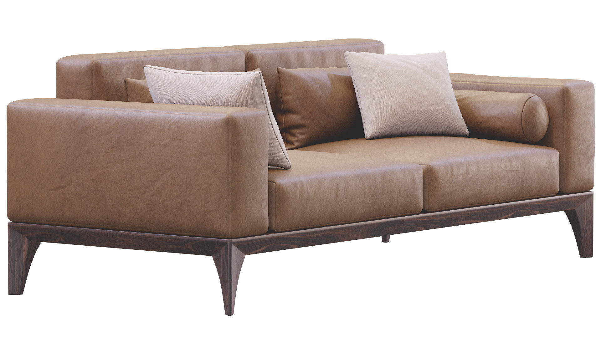 Sofa Fellow By Porada 3D model_7