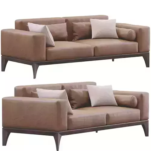 Sofa Fellow By Porada 3D model