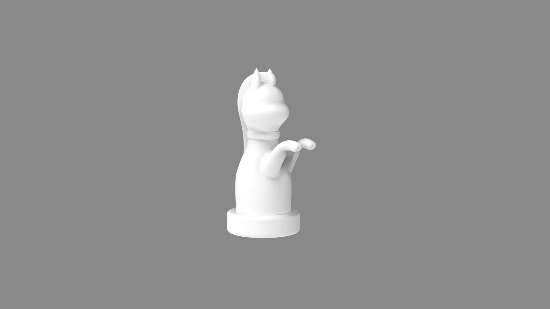 Royal Cats Chess Pieces 3D print model_3