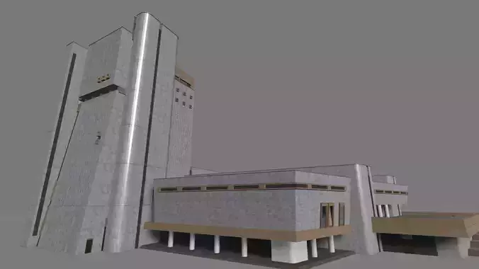 State Opera and Ballet Theater of the Chuvash ASSR - USSR 3D model