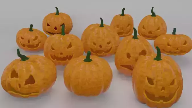 Helloween 11 Pumpkins Collection