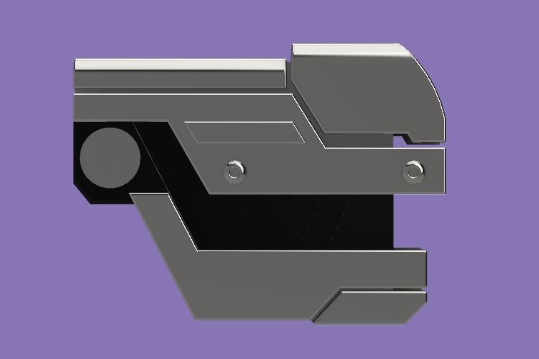 Metroid -  Paralyzer gun for cosplay 3D print model_6