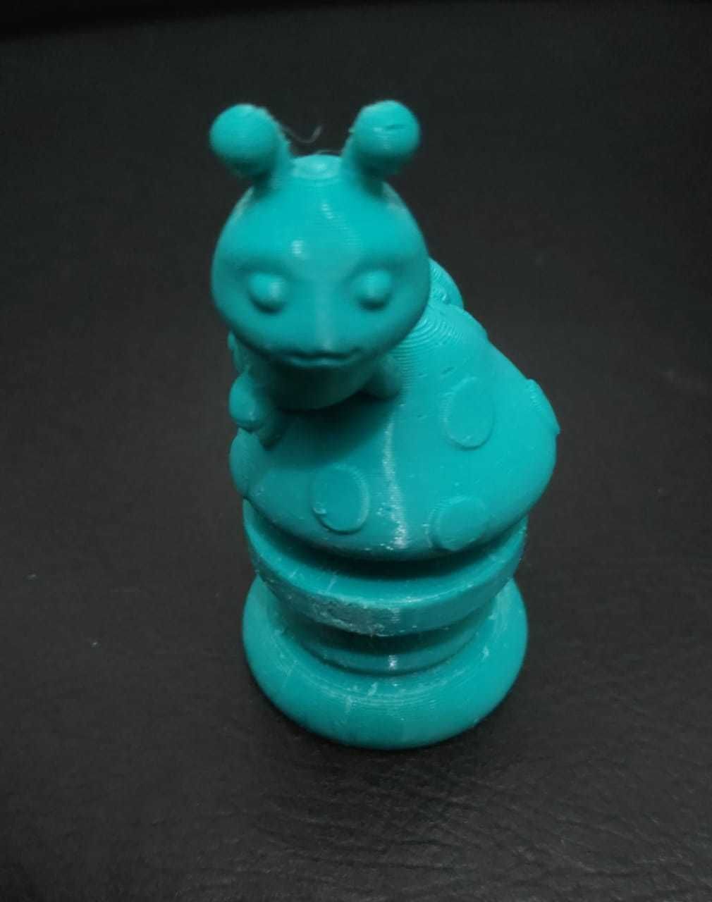 Alice Chess - Side A - Caterpillar -  Rook 3D print model_10