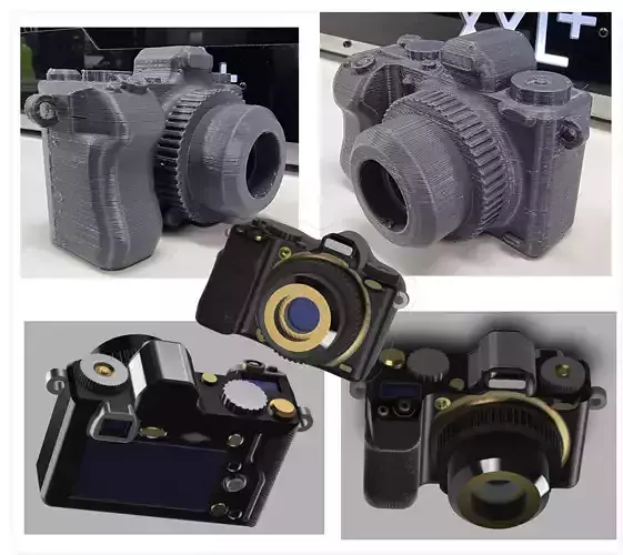 3d model camera leica dslr - leica dslr
