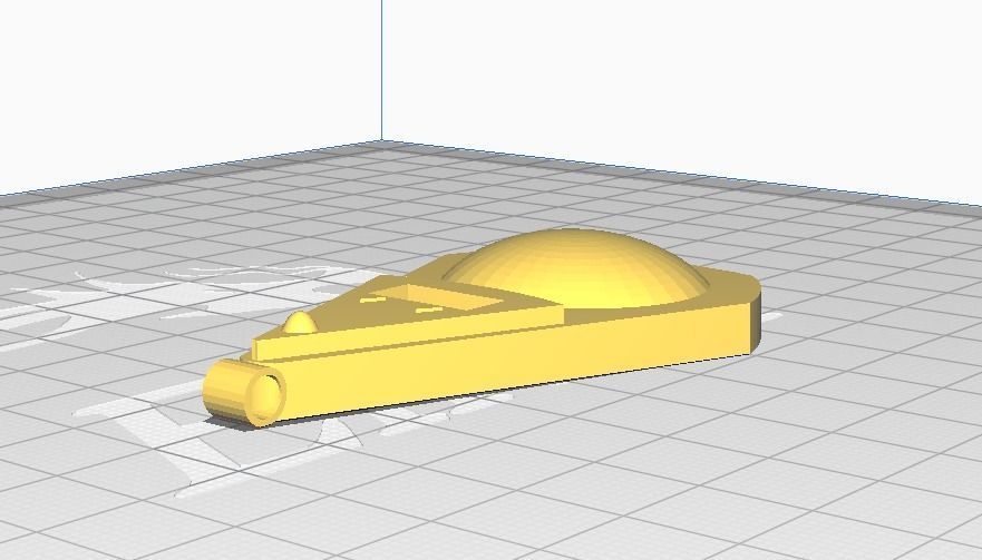 key finder 007  3D print model_4