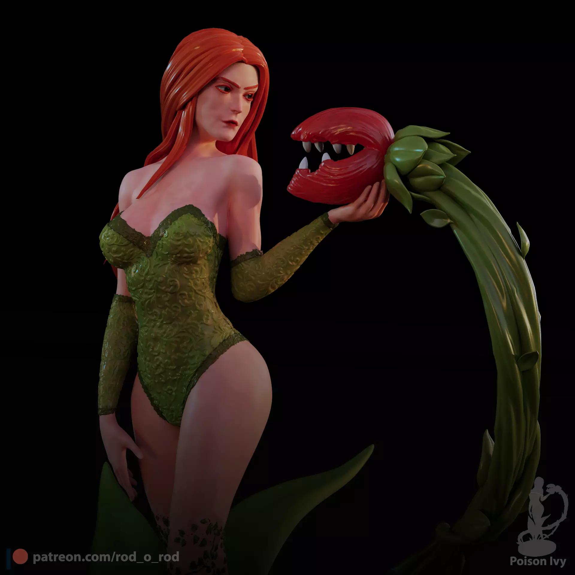 Poison ivy - 3D Print Model 3D print model_0