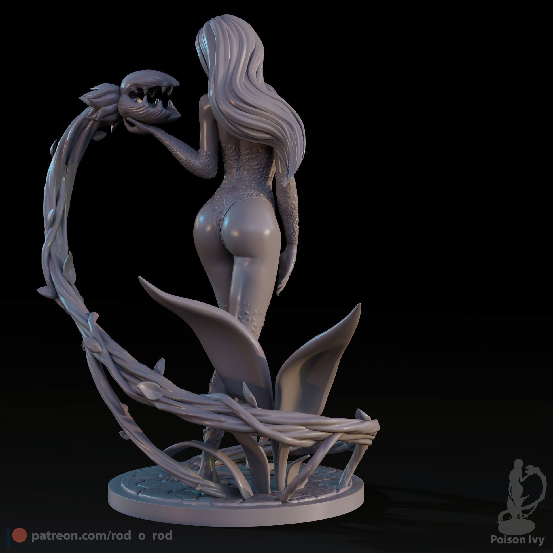 Poison ivy - 3D Print Model 3D print model_6