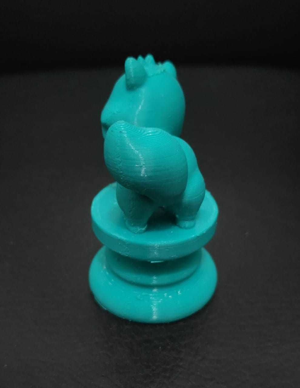 Alice Chess - Side A - Cheshire Cat - Bishop 3D print model_8