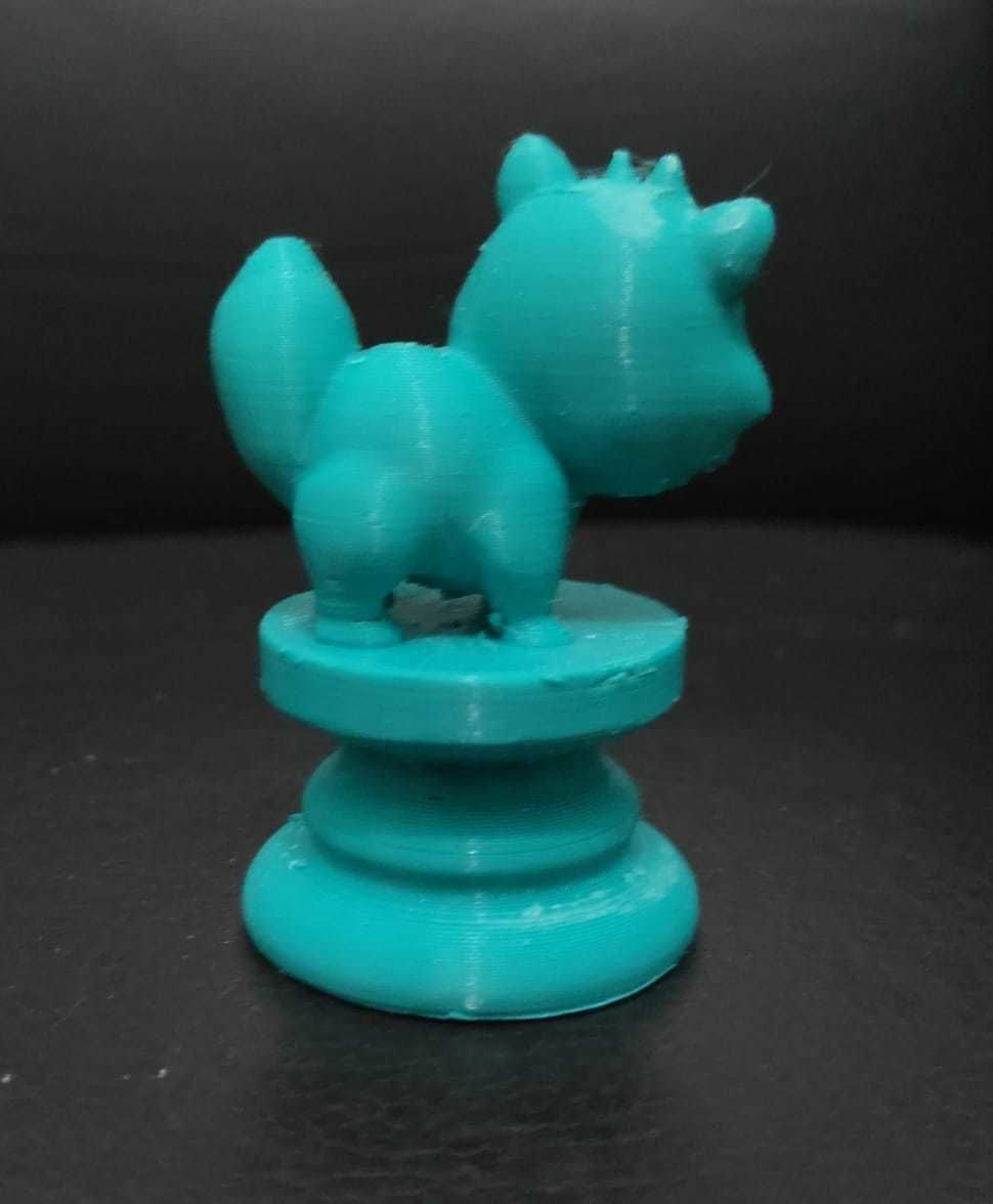 Alice Chess - Side A - Cheshire Cat - Bishop 3D print model_9