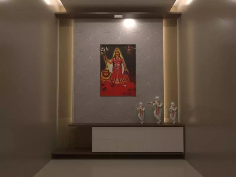 Indian pujagher   for interior 3D model_0