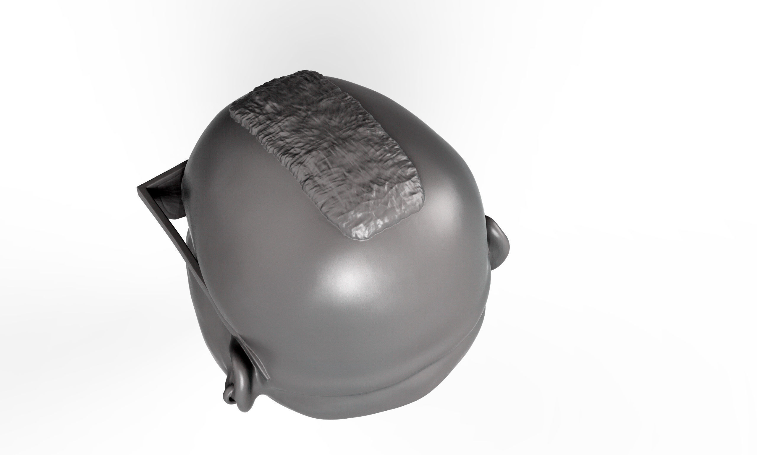 Bad Misfortune Fade 3D printable action figure head sculpt 3D print model_7