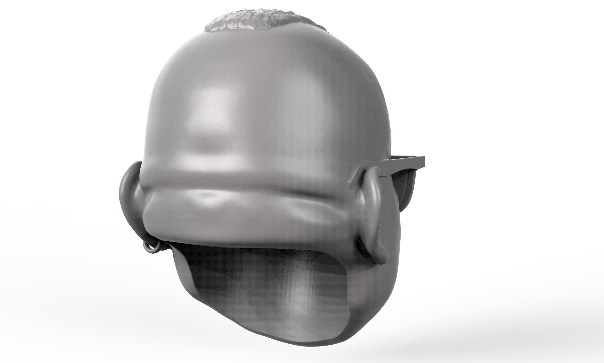 Bad Misfortune Fade 3D printable action figure head sculpt 3D print model_8