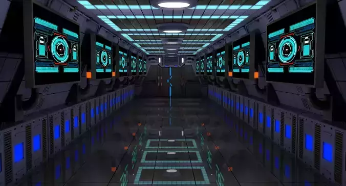 Sci Fi Interior 