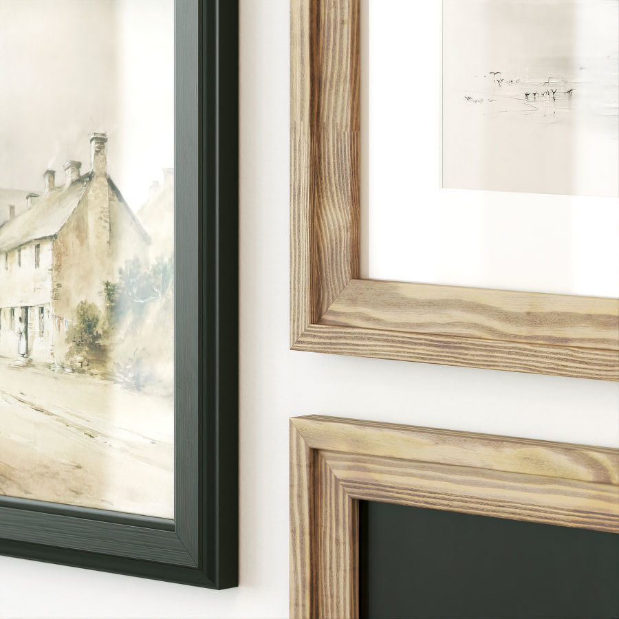 Gallery Wall 140 3D model_2