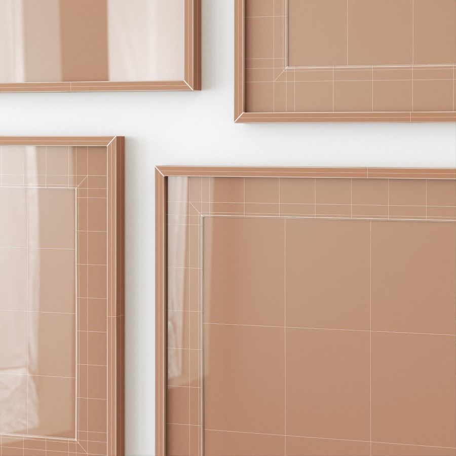 Gallery Wall 141 3D model_3