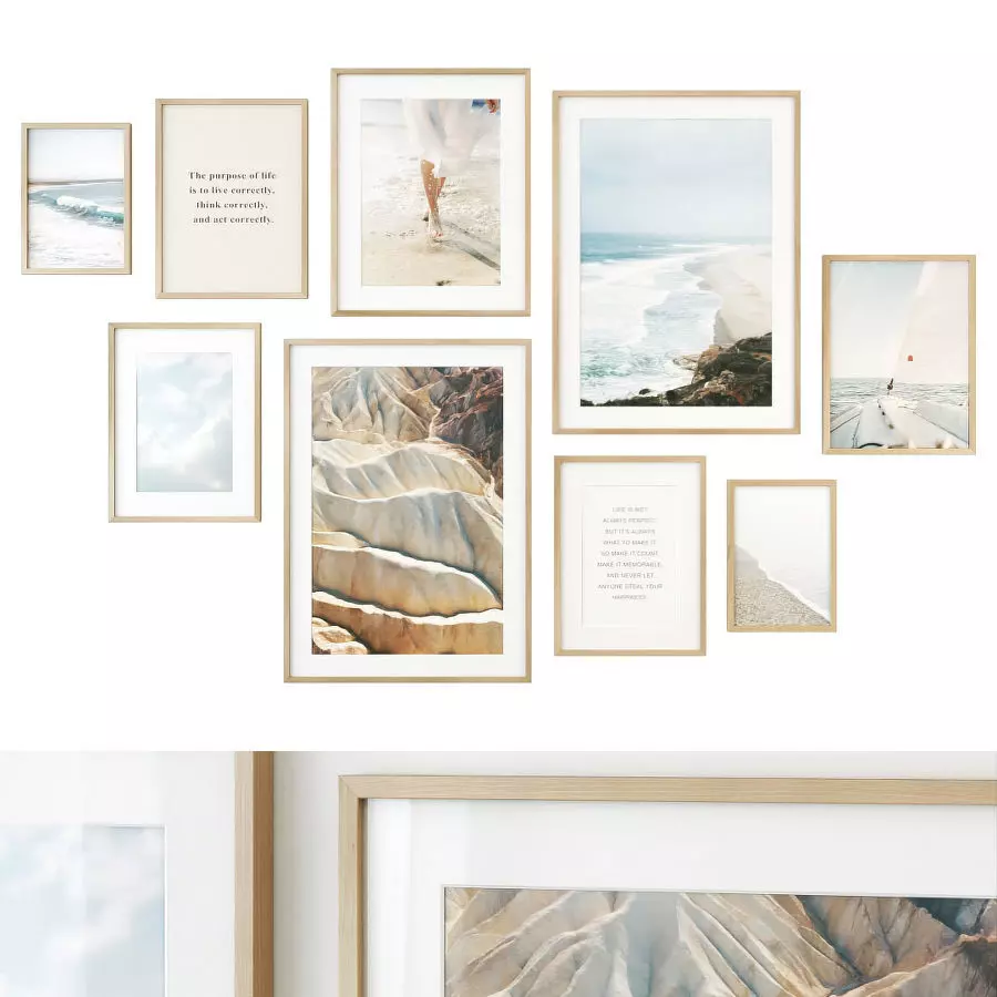 Gallery Wall 141 3D model_0