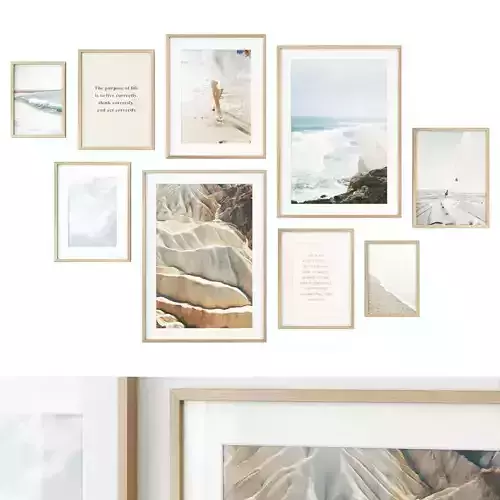 Gallery Wall 141 3D model