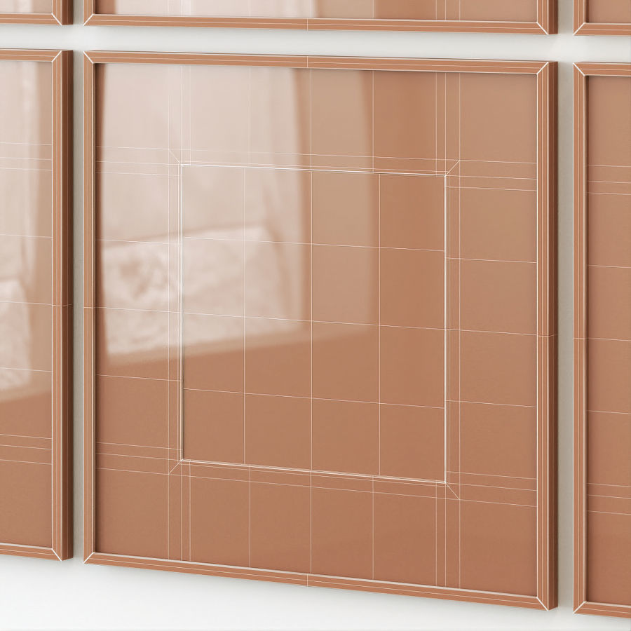 Gallery Wall 142 3D model_4