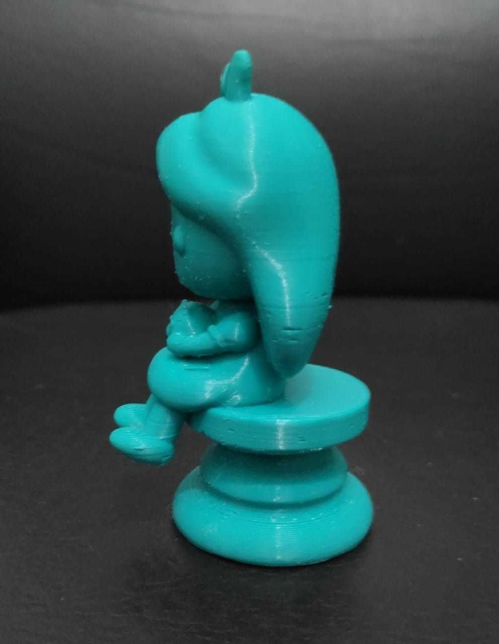 Alice Chess - Side A - Alice - Queen 3D print model_6