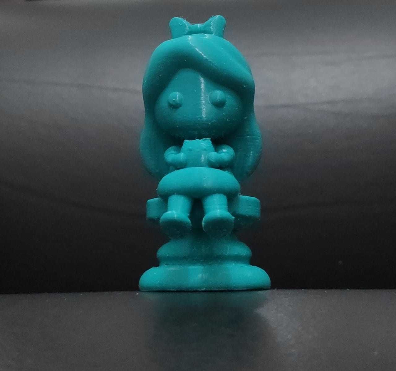 Alice Chess - Side A - Alice - Queen 3D print model_10
