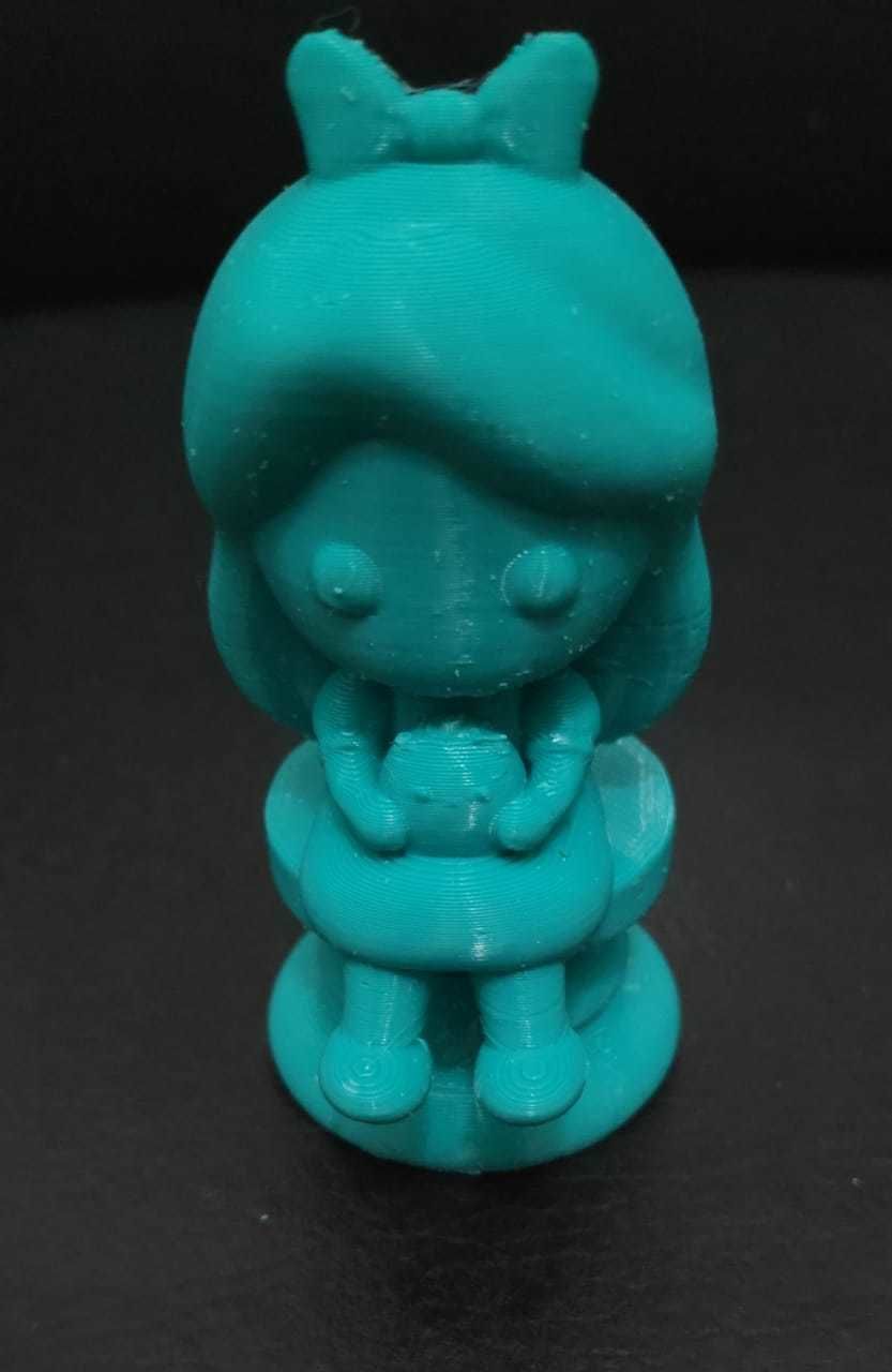 Alice Chess - Side A - Alice - Queen 3D print model_11