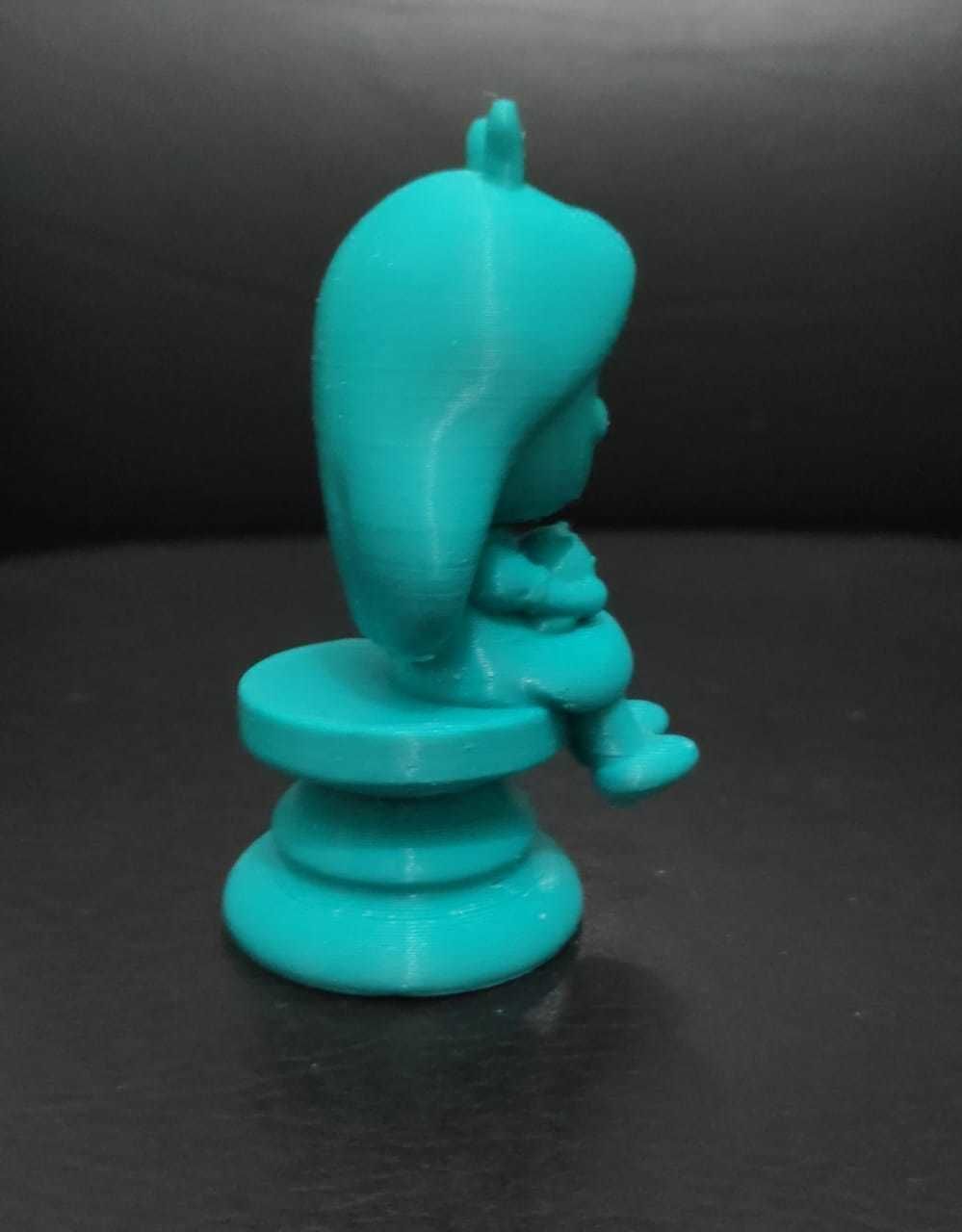 Alice Chess - Side A - Alice - Queen 3D print model_8