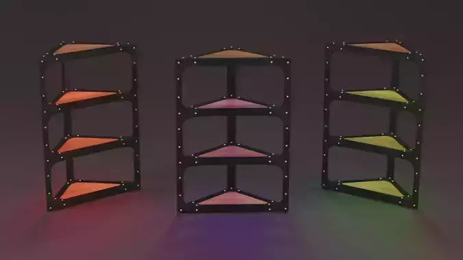 Loft Shelf 3D model