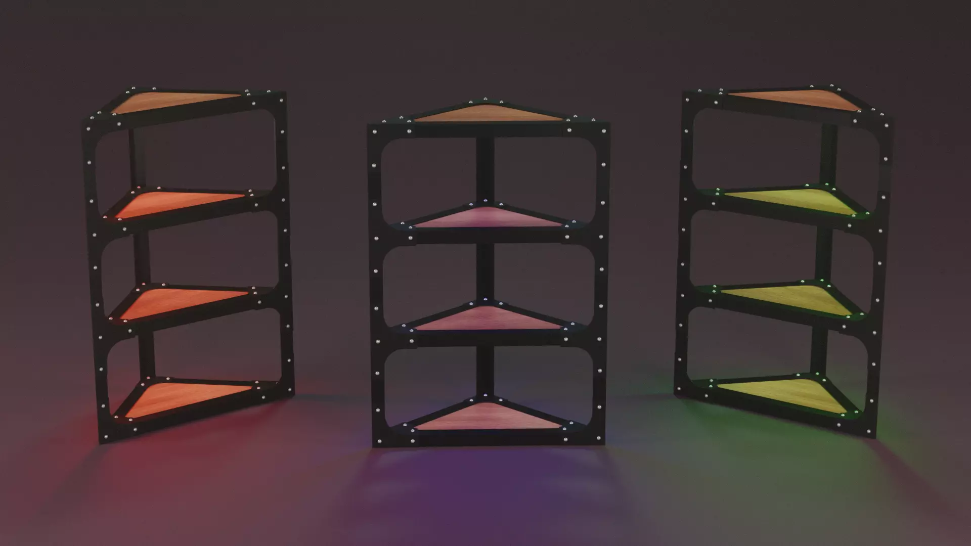 Loft Shelf 3D model_0