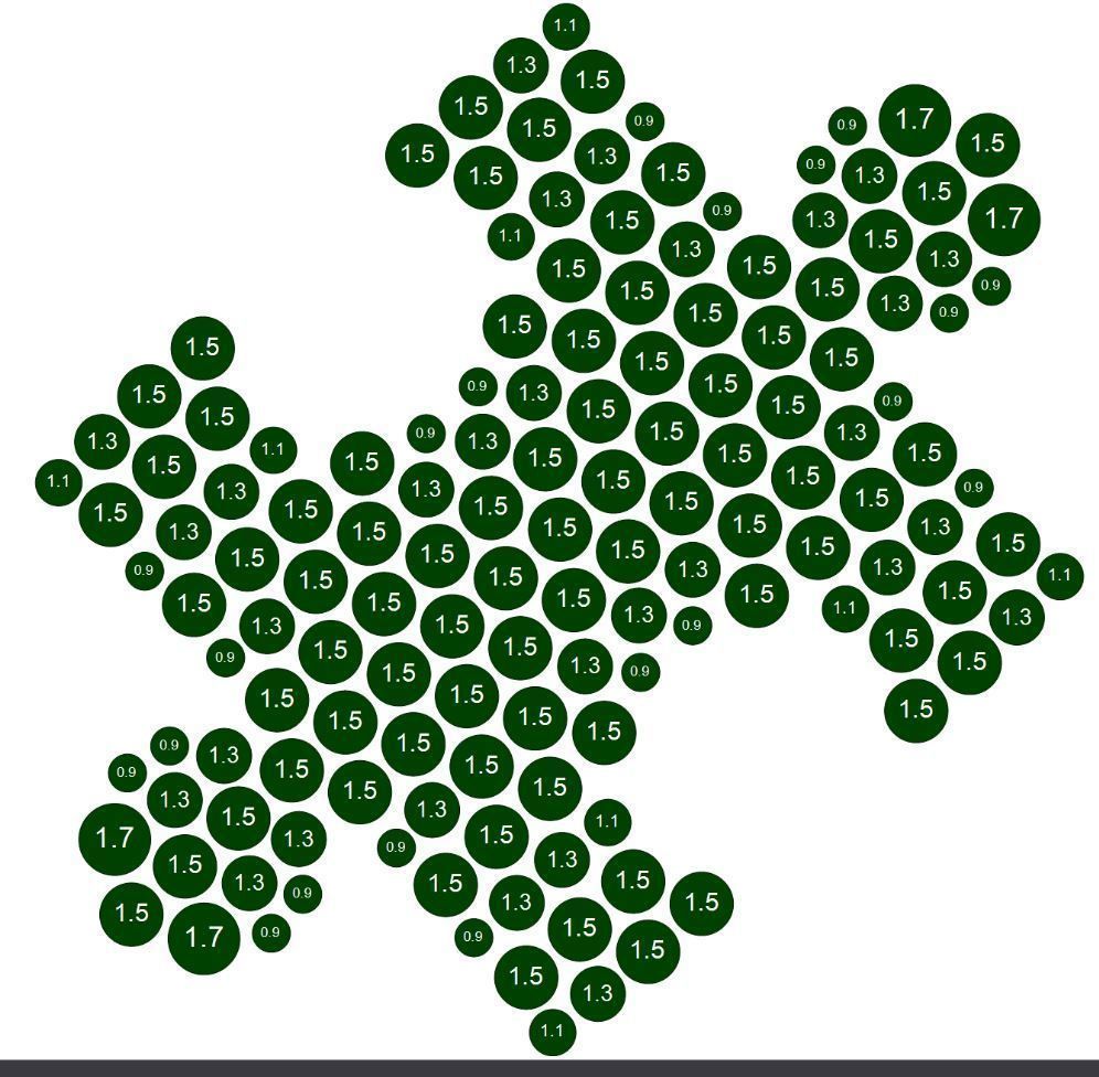 Puzzle Piece Pendant - Pave - Small 3D print model_5