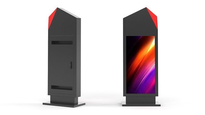 Information Kiosk 3D model