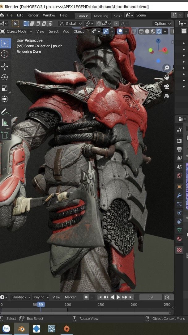 APEX LEGENDS Bloodhound The Intimidator Legendary Skin 3D print 3D print model_2