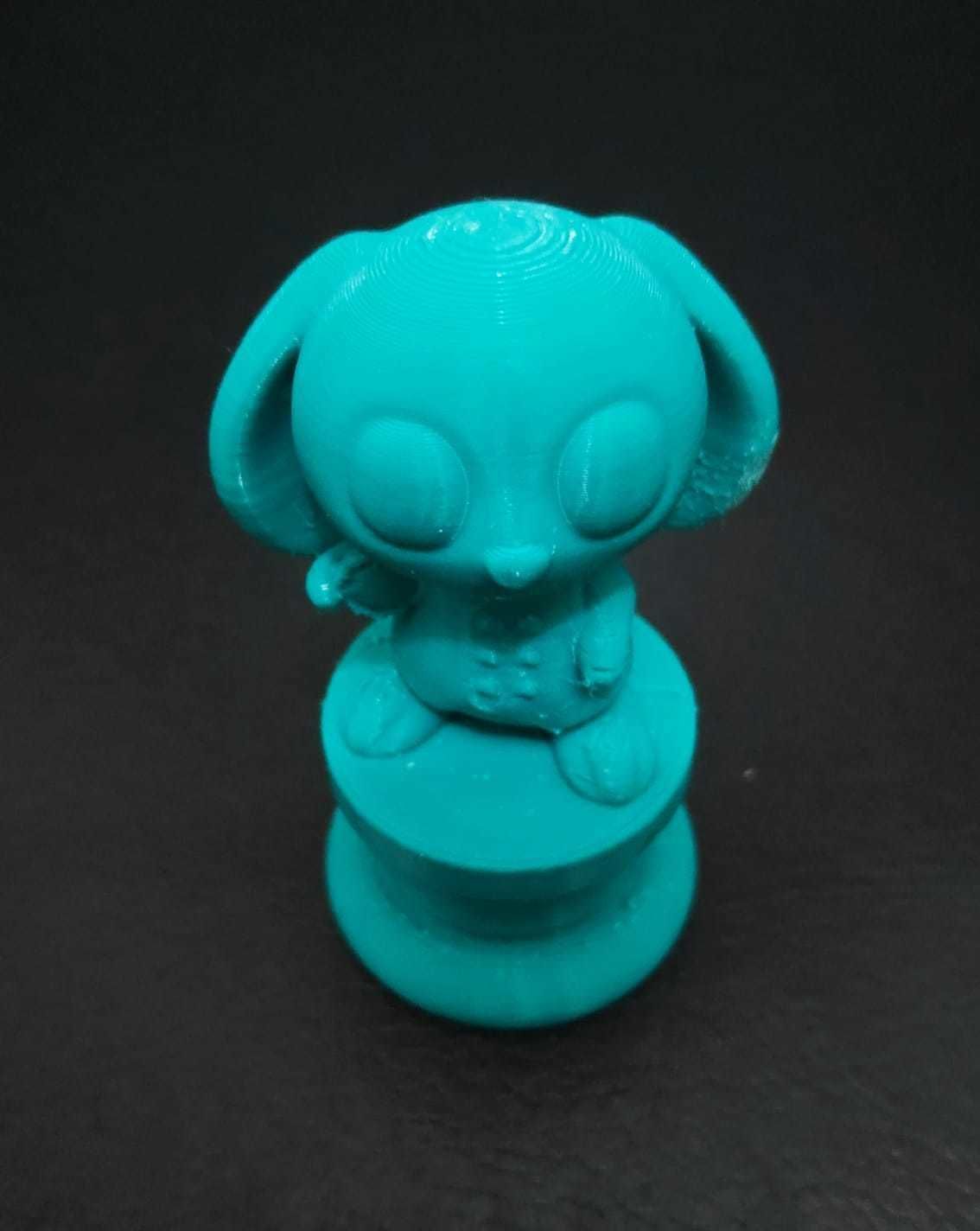Alice Chess - Side A - White Rabbit - Pawn 3D print model_11