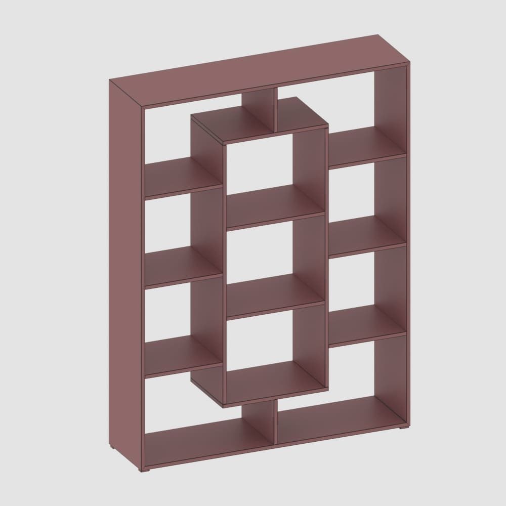 Shelf collection in loft and classic style  3D model_58