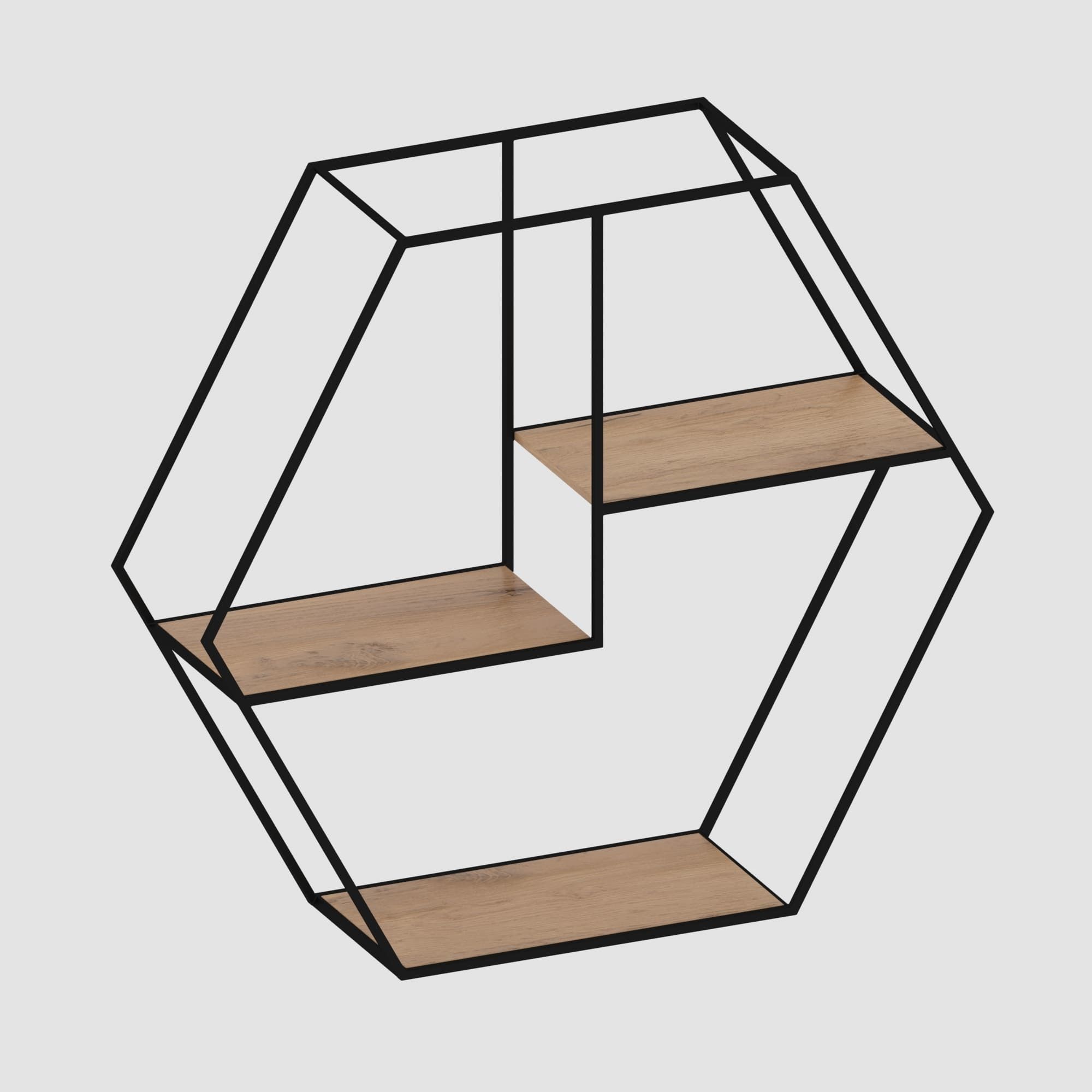 Shelf collection in loft and classic style  3D model_33
