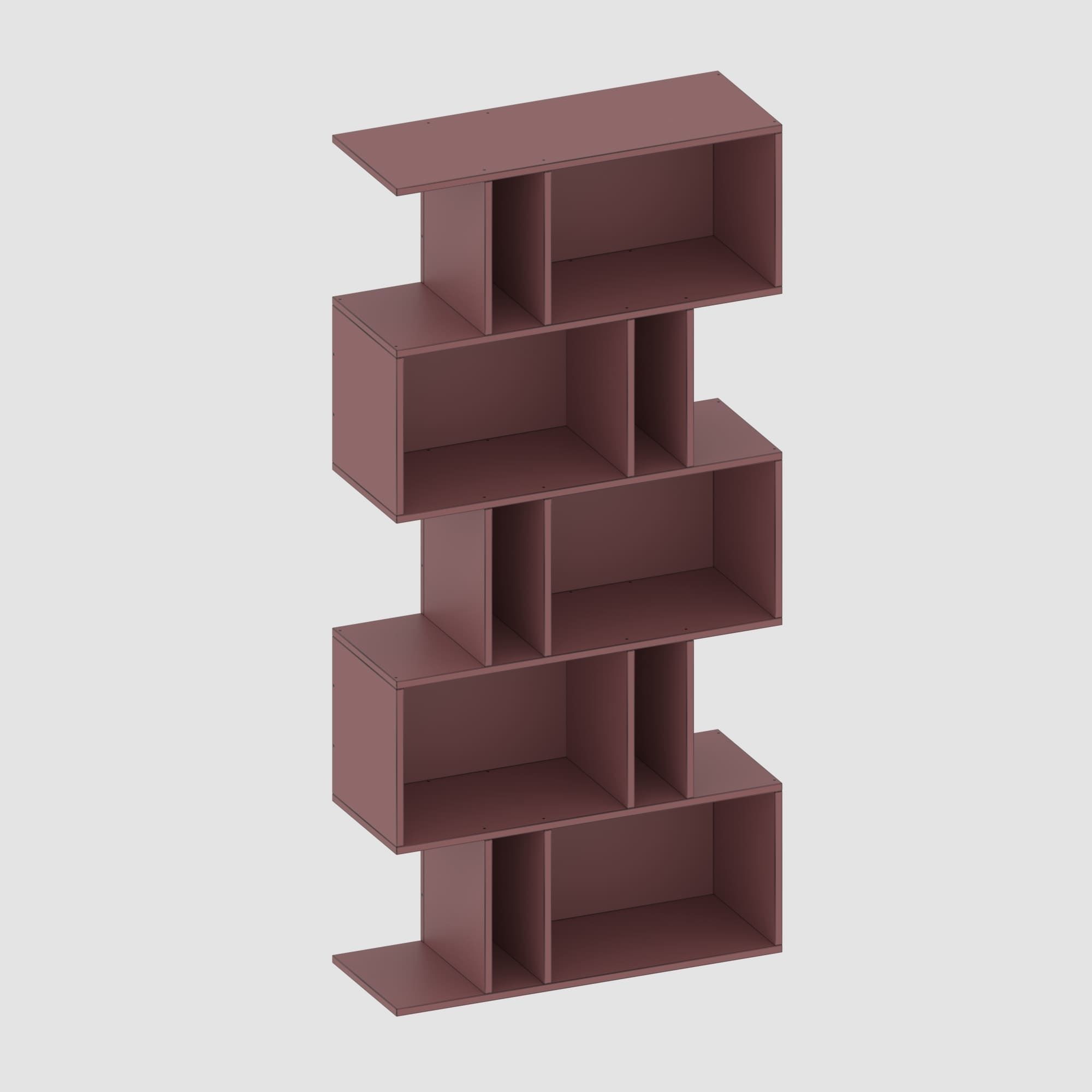 Shelf collection in loft and classic style  3D model_43
