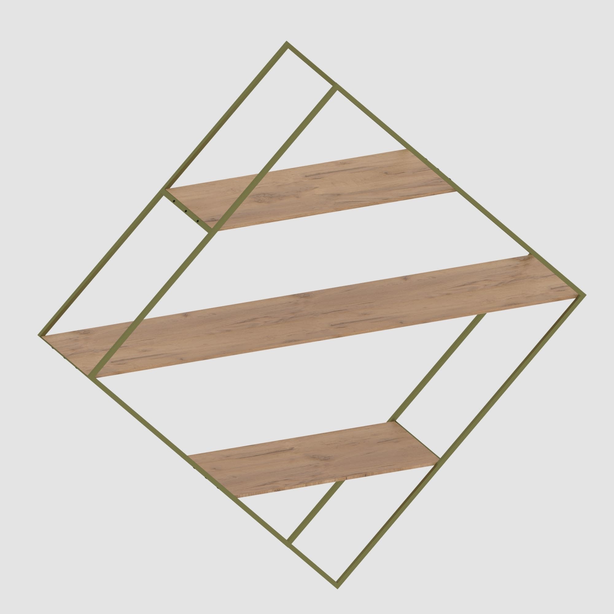 Shelf collection in loft and classic style  3D model_63