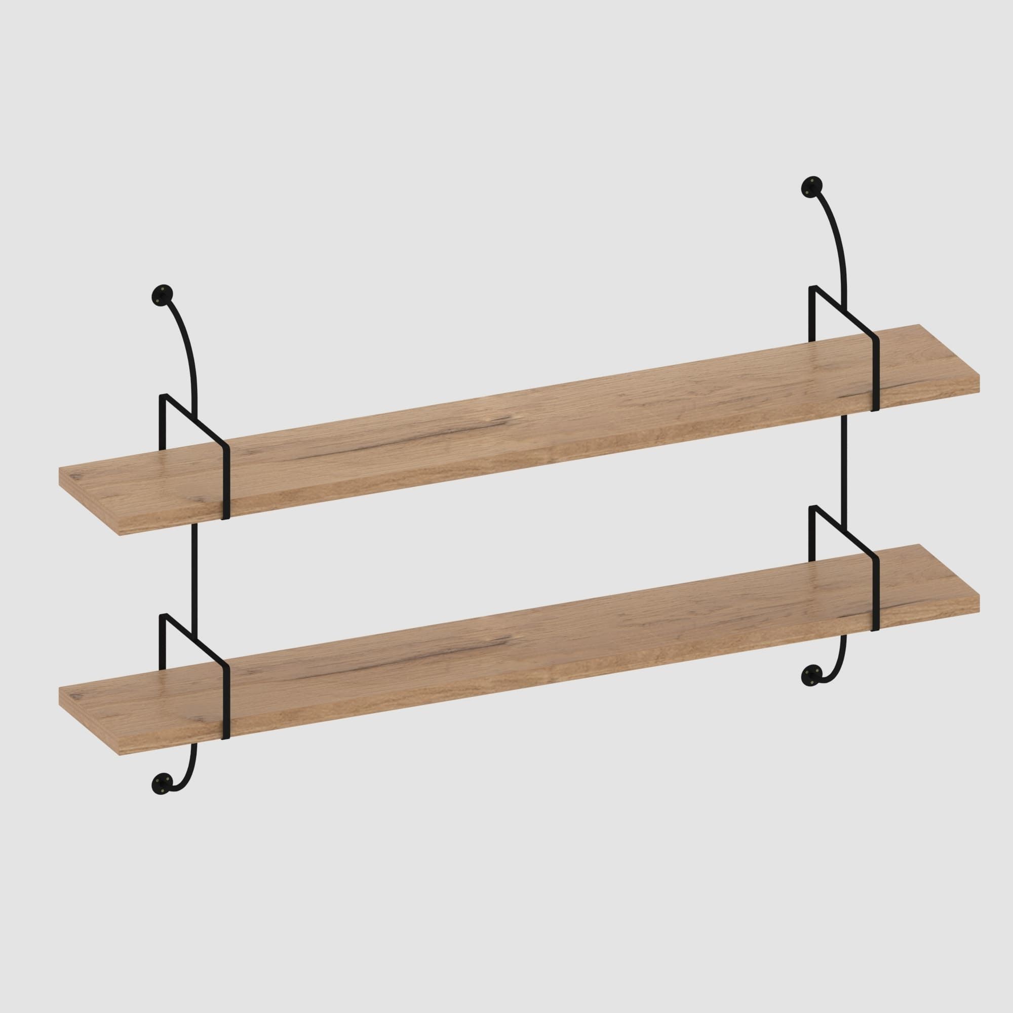 Shelf collection in loft and classic style  3D model_3