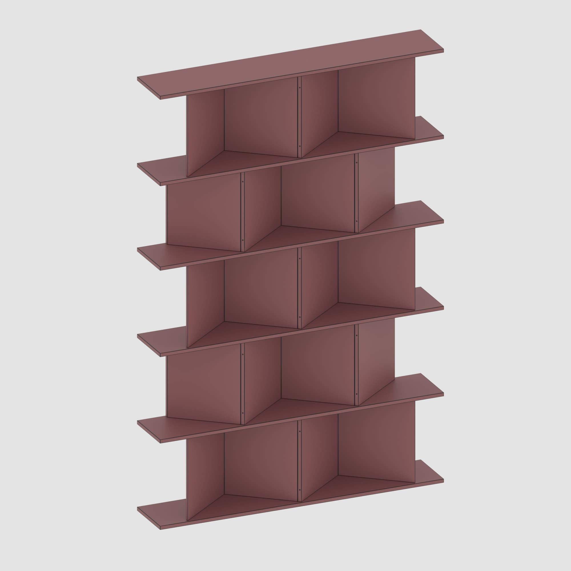 Shelf collection in loft and classic style  3D model_28