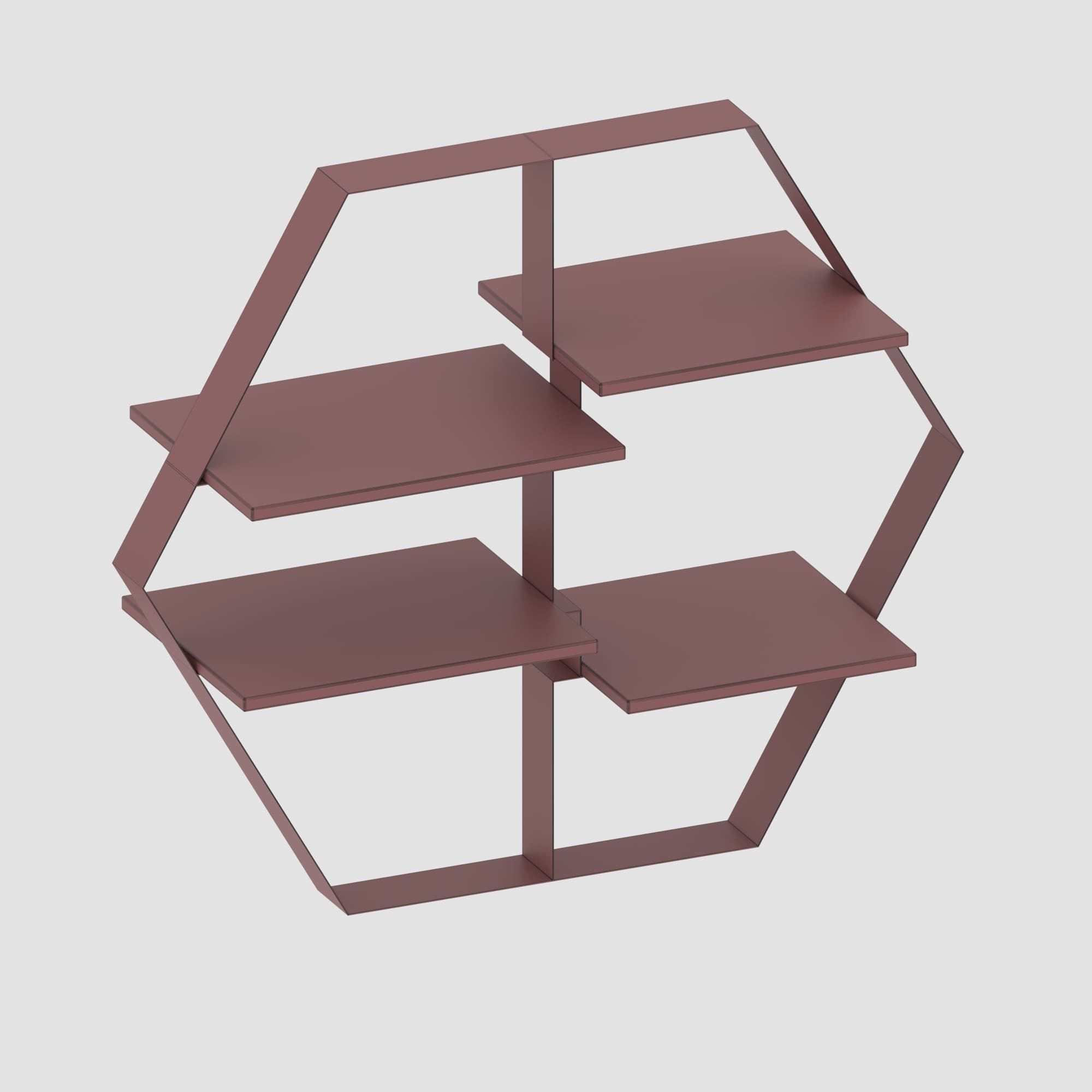 Shelf collection in loft and classic style  3D model_61