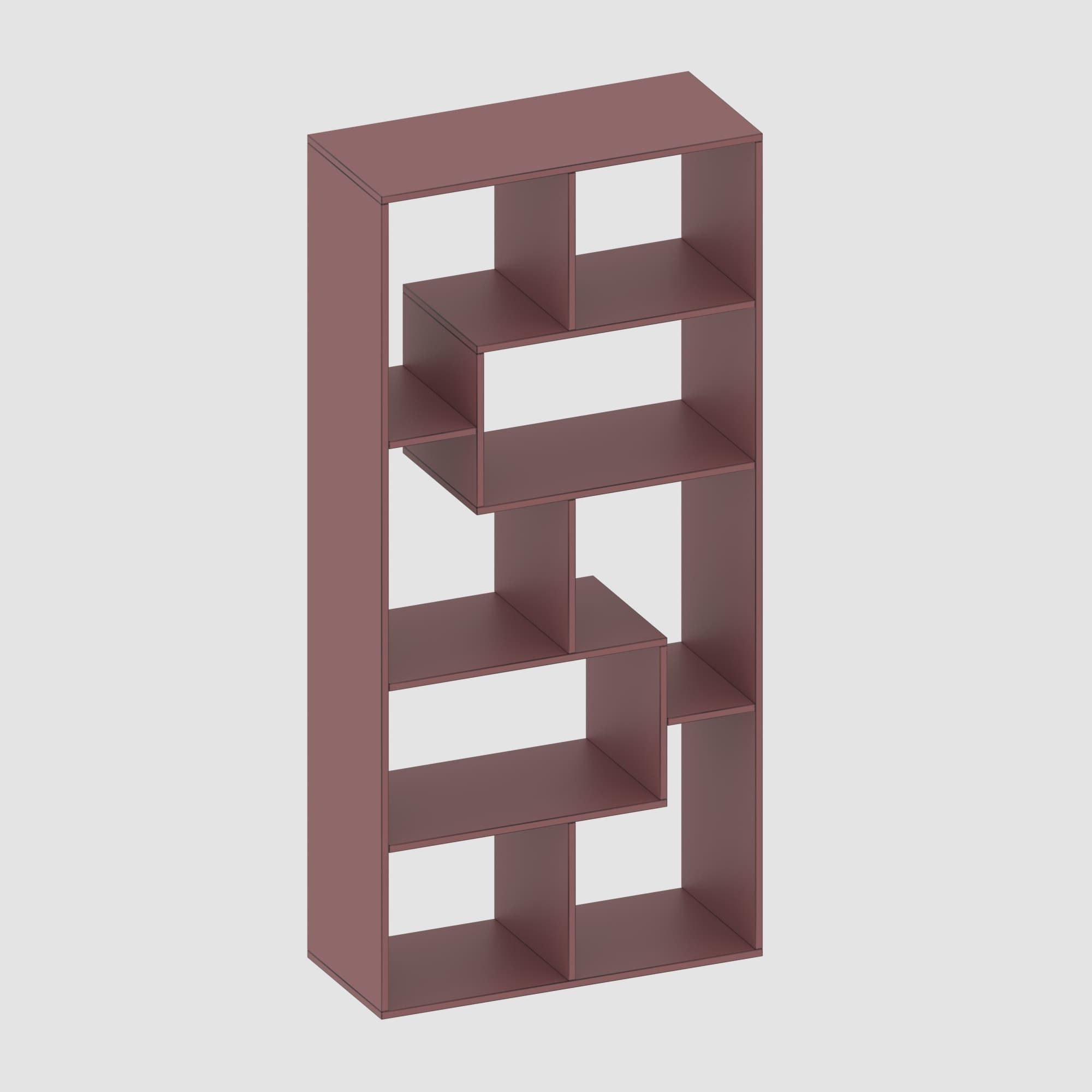 Shelf collection in loft and classic style  3D model_49