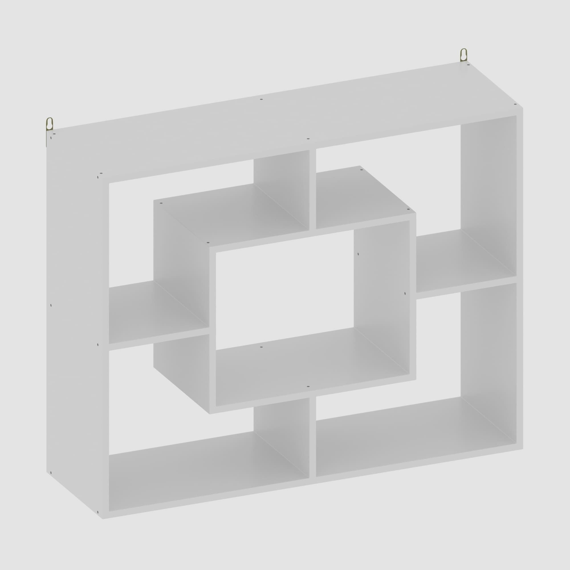 Shelf collection in loft and classic style  3D model_30