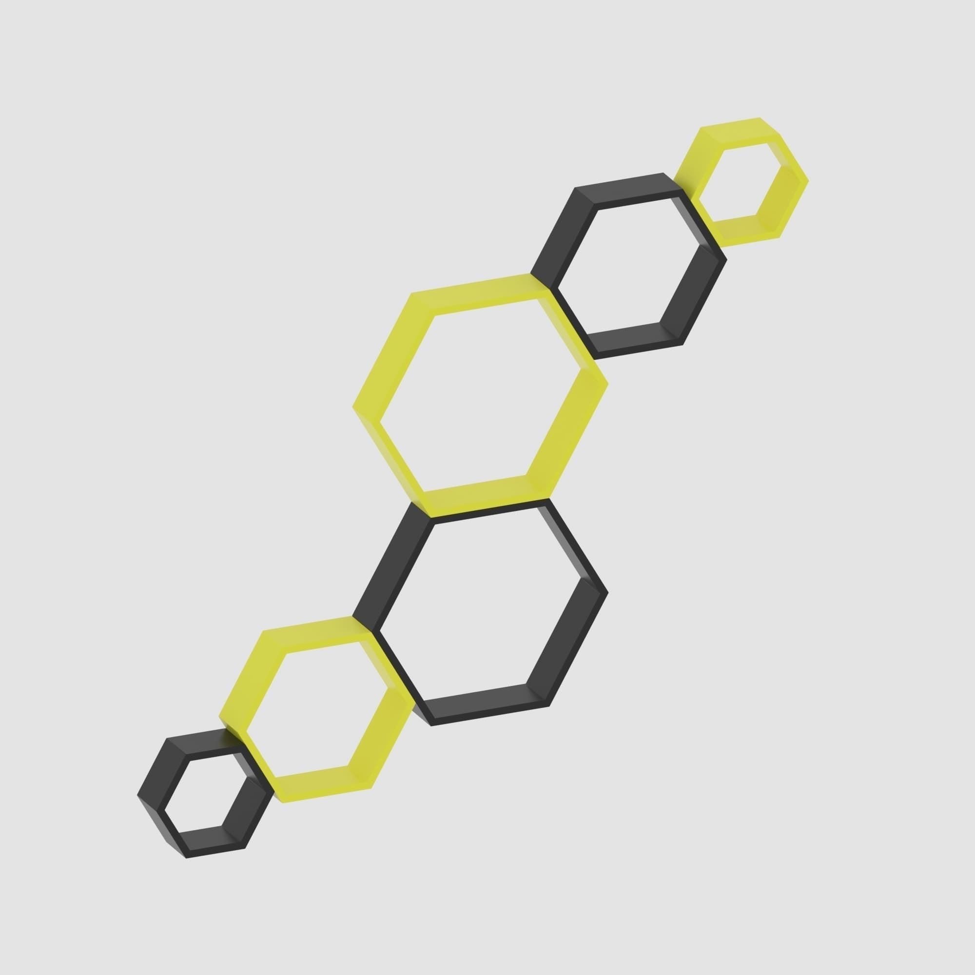 Shelf collection in loft and classic style  3D model_39