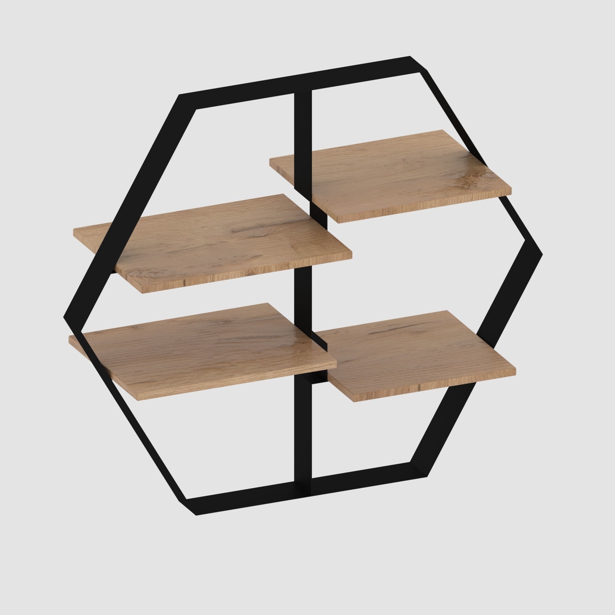 Shelf collection in loft and classic style  3D model_60