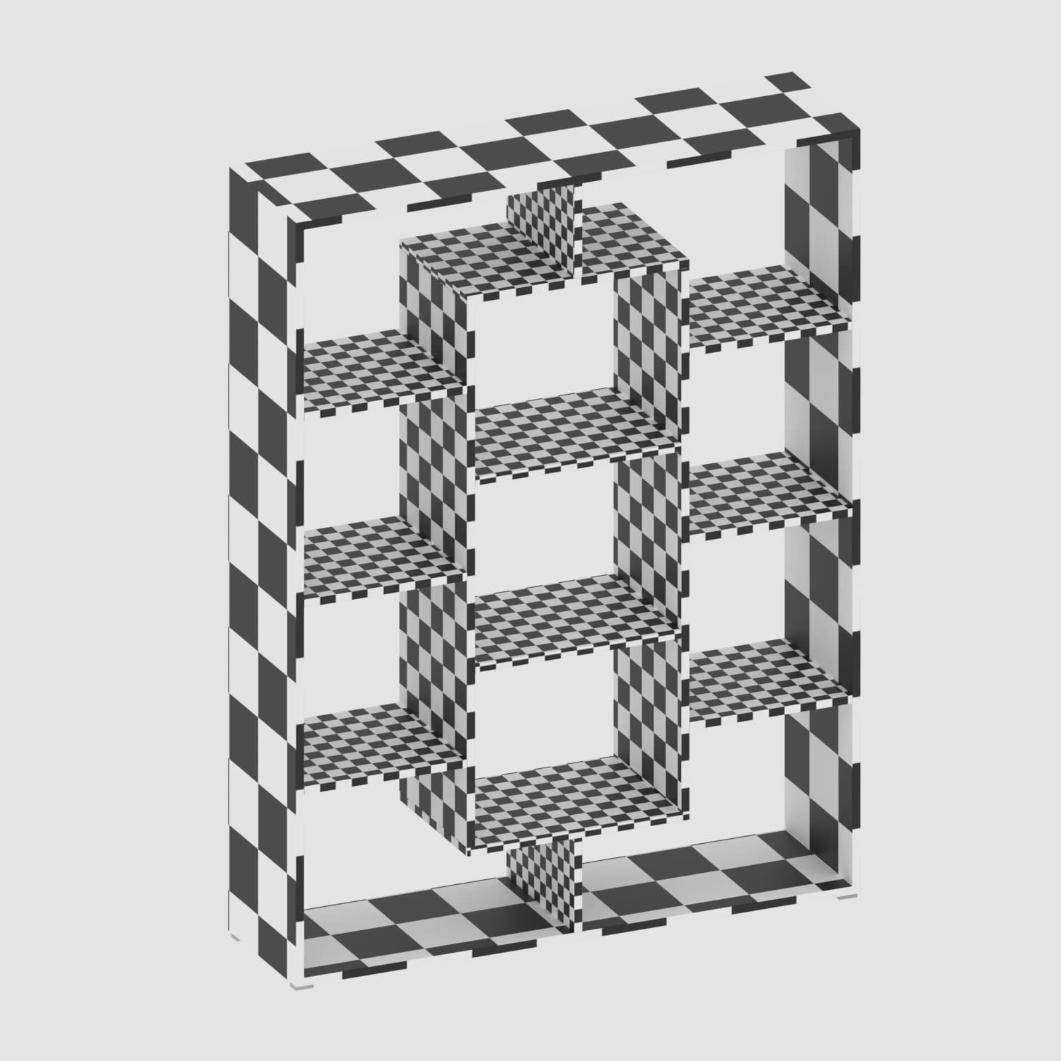 Shelf collection in loft and classic style  3D model_59