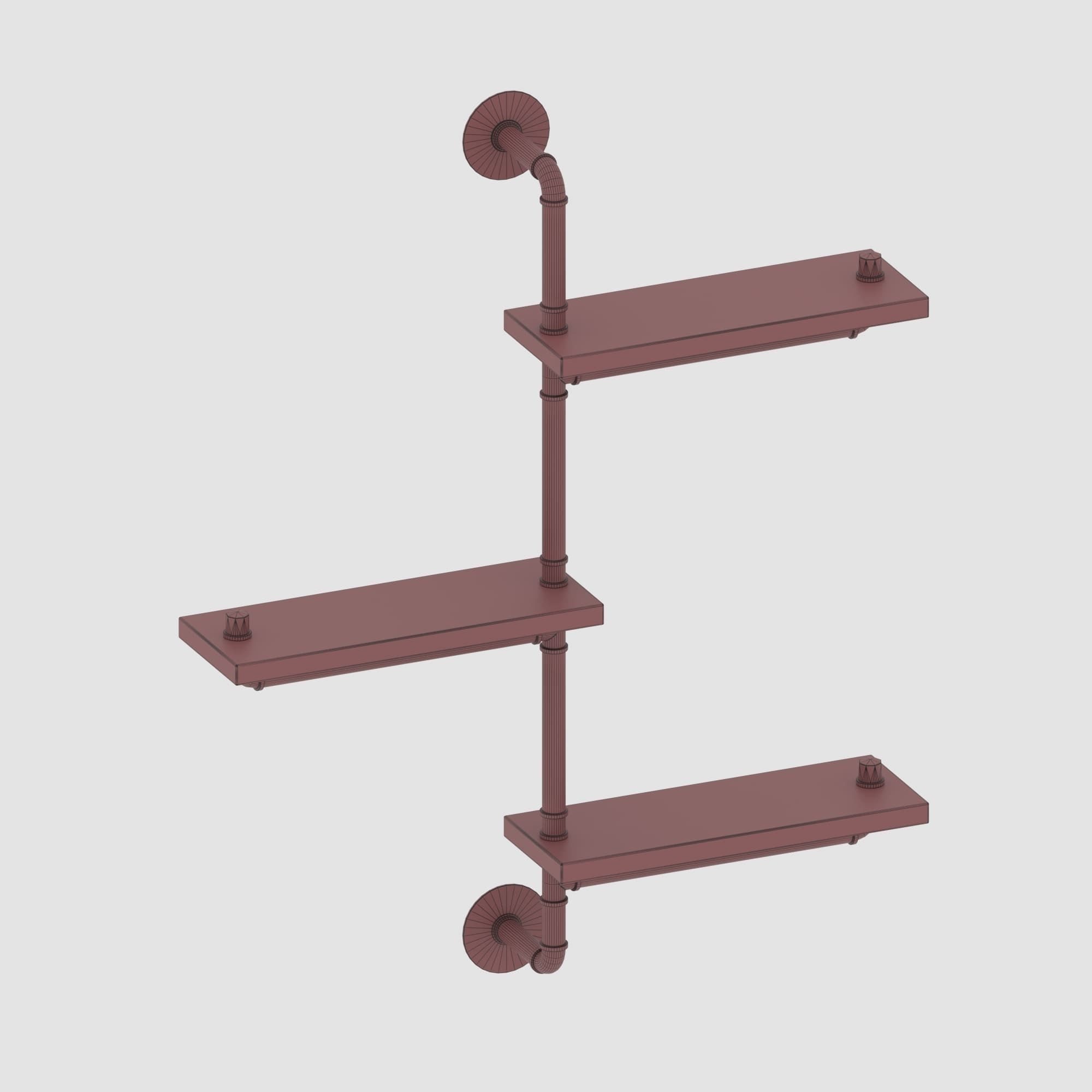 Shelf collection in loft and classic style  3D model_82