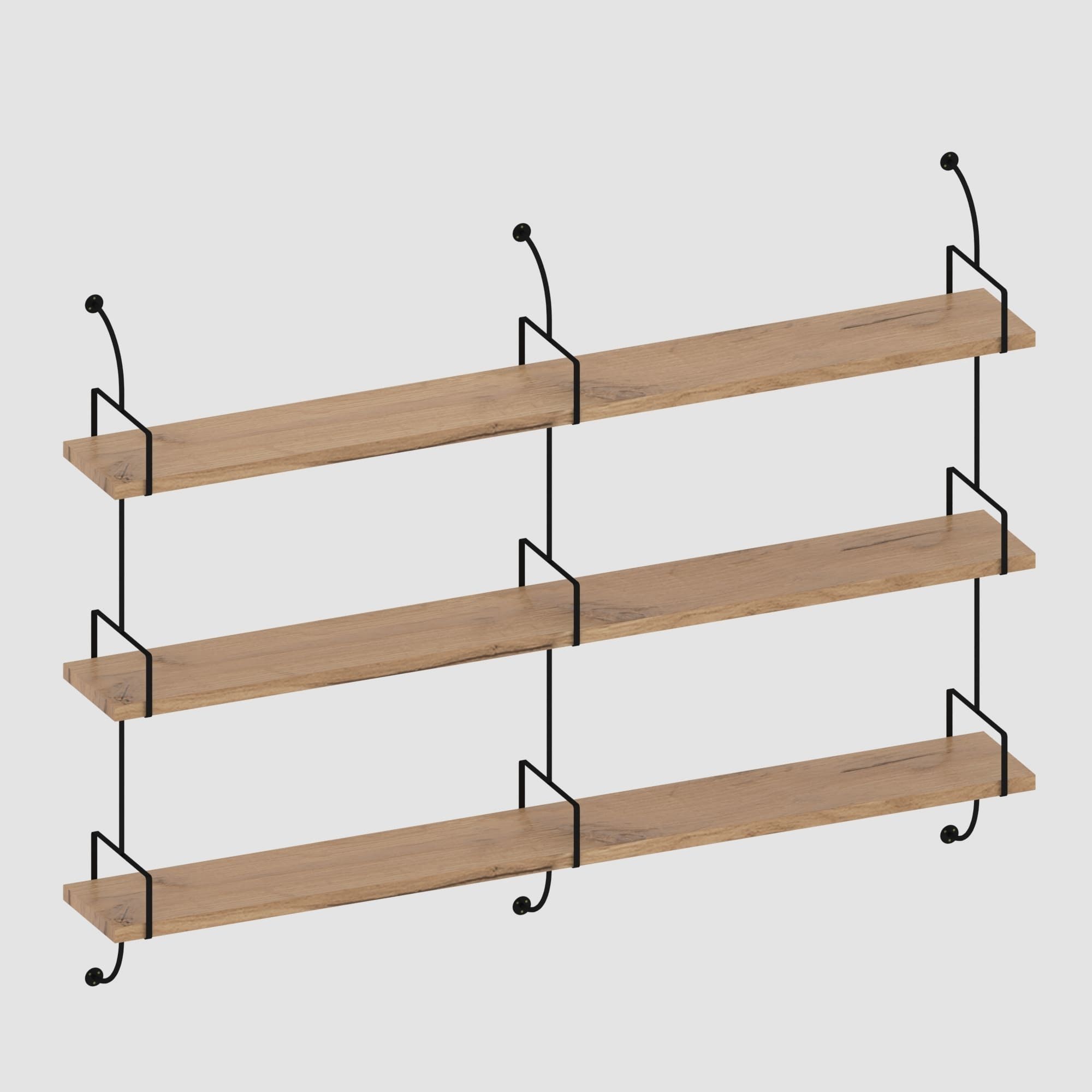 Shelf collection in loft and classic style  3D model_6