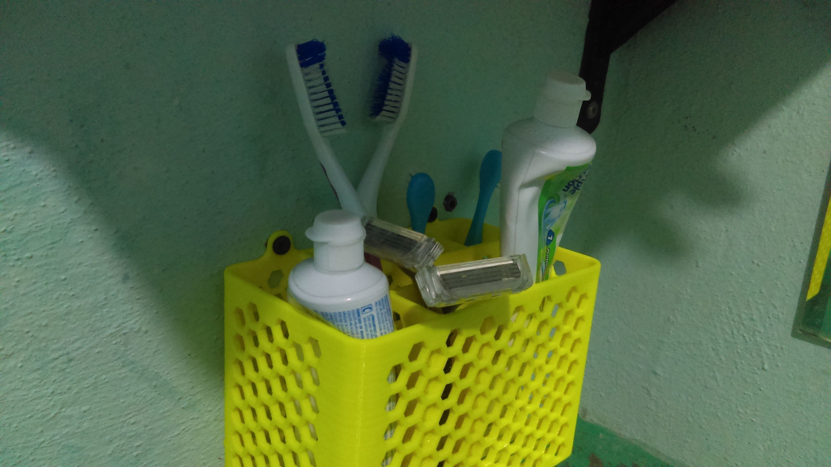 TOOTHBRUSH HOLDER - MATOKA3D - STRONG BRUSH HOLDER 3D print model_2