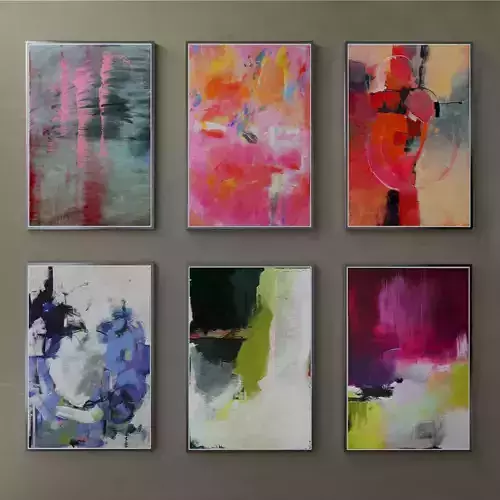 The collection of paintings abstract part 2