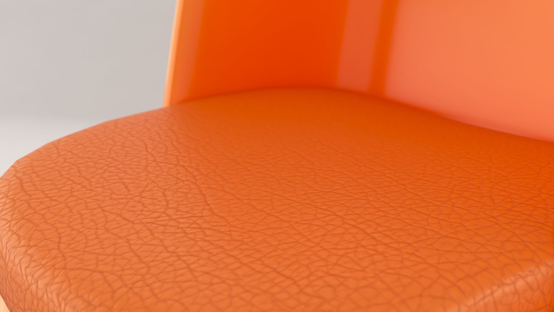 Arm Chair 3d model Low-poly 3D model_3
