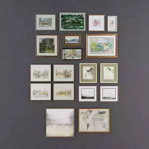 Collection of modern paintings horchow - 10